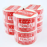2" x 3" Handle With Care Fragile Label Warning Sticker - 3000 Pieces